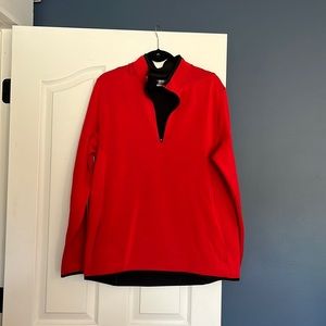Nike Golf Red Quarter-Zip XL